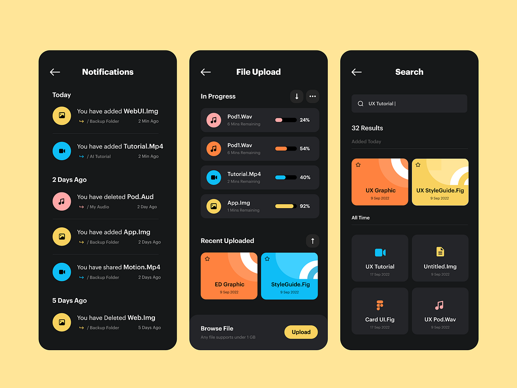 UI/UX preview